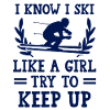 Ski like a girl