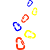 Kletterausrüstung Bunt Karabiner