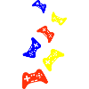 Gamepad Symbol Controller Bunt