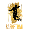 Basketteur Basketteur Dunking Gold Splash