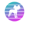 Retro Papillon Dog Lover