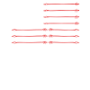 Arrows on a U.S. flag