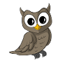 Cute Cartoon Owl