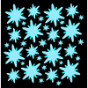 Blue Stars Pattern 2