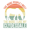 Clydesdale Reiter Giant Feet Pferd