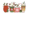 Cup Hot Chocolate Peppermint Mocha