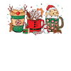 Christmas Hot Chocolate Cup