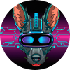 Stylish dog
