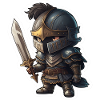 Dark Chibi Knight