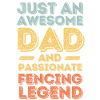 Dad fencing retro