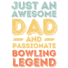 Daddy bowling retro