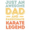 Dad karate retro