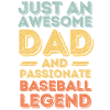Dad baseball retro