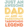 Dad Taekwondo retro