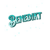 Benedict's name personalized