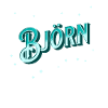 Björn Namen personalisiert