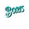 Boris' name personalized