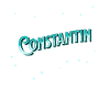 Constantin name personalized