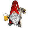 Bier Wichtel Weihnachts Gnom