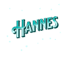 Hannes' name personalized