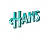 Hans' name personalized