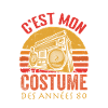 80s Disco costume outfit