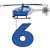 Helicopter 6th birthday