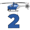 Helicopter 2nd birthday