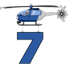 Helicopter 7th birthday