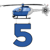 Helicopter 5th birthday