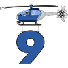 Helicopter 9th birthday