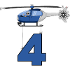 Helicopter 4th birthday
