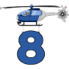 Helicopter 8th birthday