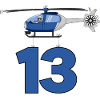 Helicopter 13th birthday
