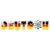 DEUTSCH Schriftzug | German