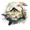 Japanese Mountain