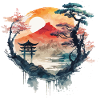 Aquarelle chinoise
