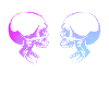 Double skull art