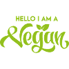 Hello I'm vegan!