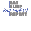 Fahrrad Zubehör Radfahrer Motiv
