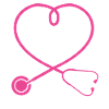 Phlebotomist Stethoscope Appreciation Heart