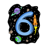 6 ans Jeune astronaute