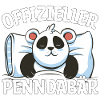 Panda schlafen Penndabär Geschenk