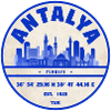 Antalya Skyline Emblem - Coastal City Flair