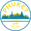 Phuket Stadt-Skyline Emblem