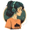 Mignonne fille d’anime