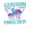 Retro German Pinscher Dog Lover