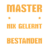 Master 2023 Bestandene Masterprüfung
