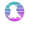 Retro maltesischer Hundeliebhaber