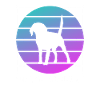 Retro English Foxhound Dog Lover